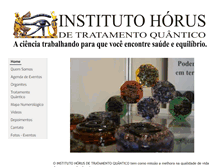 Tablet Screenshot of institutohorus.com